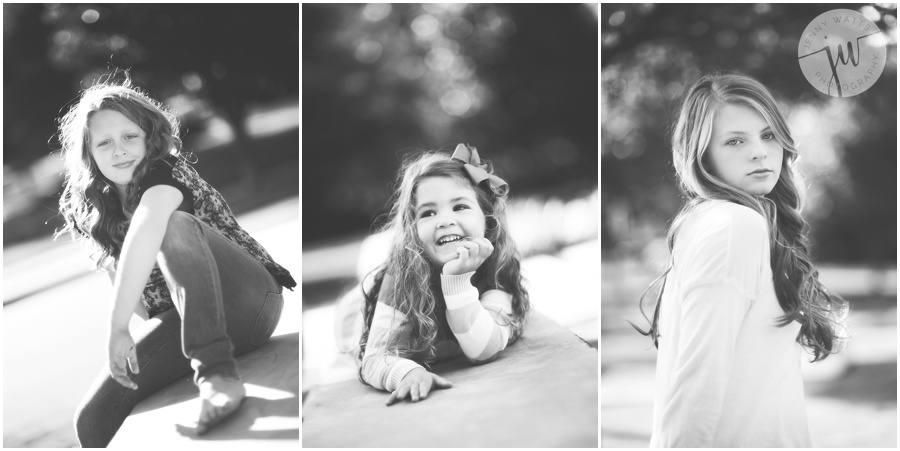 3 gorgeous girls get photographed at their own home using natural light.