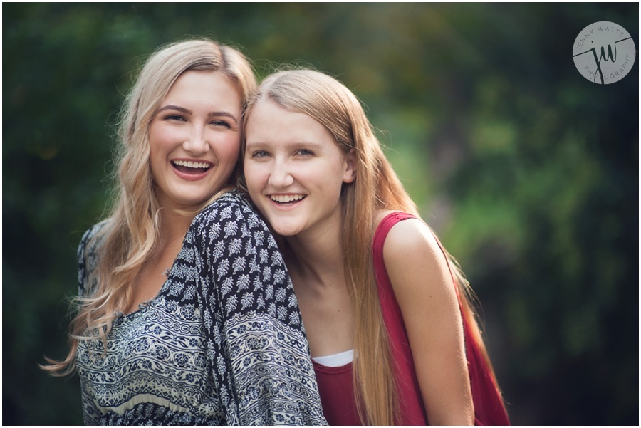 Love and laughs between two teen sisters